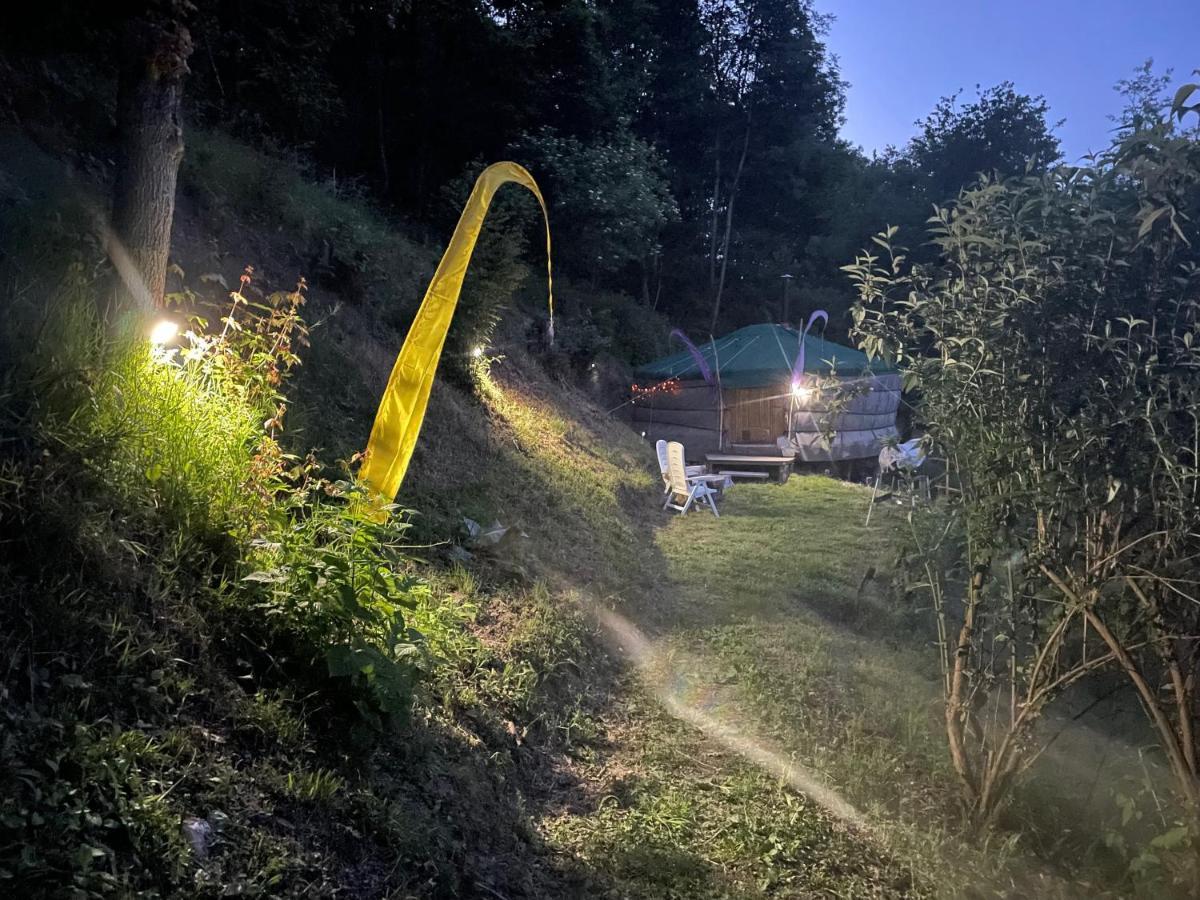 Les Songes Du Chene Hotell Augirein Exteriör bild