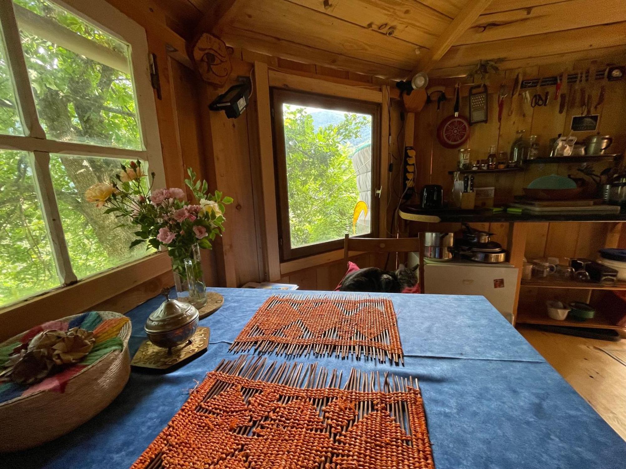 Les Songes Du Chene Hotell Augirein Exteriör bild