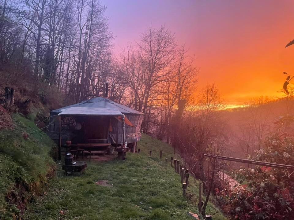Les Songes Du Chene Hotell Augirein Exteriör bild